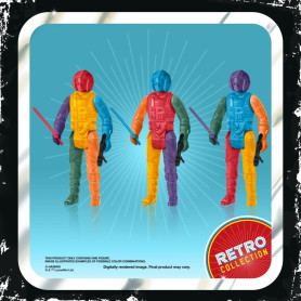 Hasbro - Luke Skywalker Snowspeeder Pilot Prototype Edition Set di 6 figure - Star Wars The Retro Collection