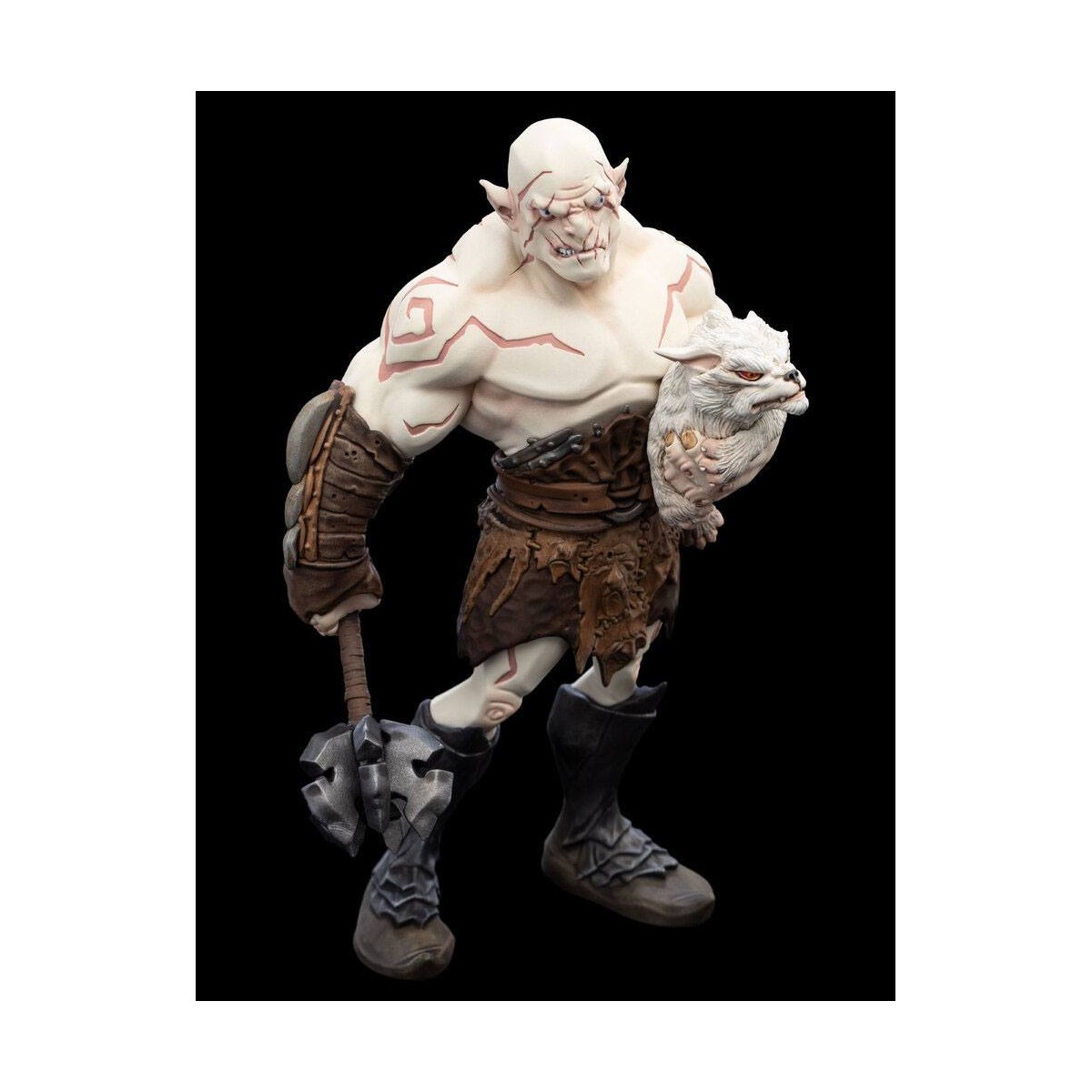 Statua Weta in vinile Lo Hobbit Mini Epics Azog il profanatore Edizione limitata - Edizione limitata