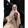 Weta - Il Signore degli Anelli - Statua di Saruman il Bianco in Trono 1/6