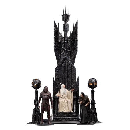 Weta - Il Signore degli Anelli - Statua di Saruman il Bianco in Trono 1/6