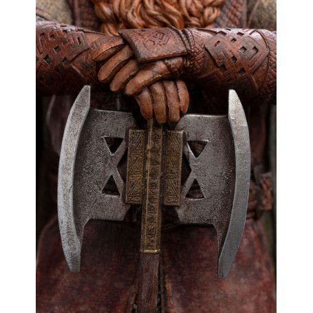 Weta - Statua di Gimli in PVC - Figure del Fandom 1/6 - LOTR