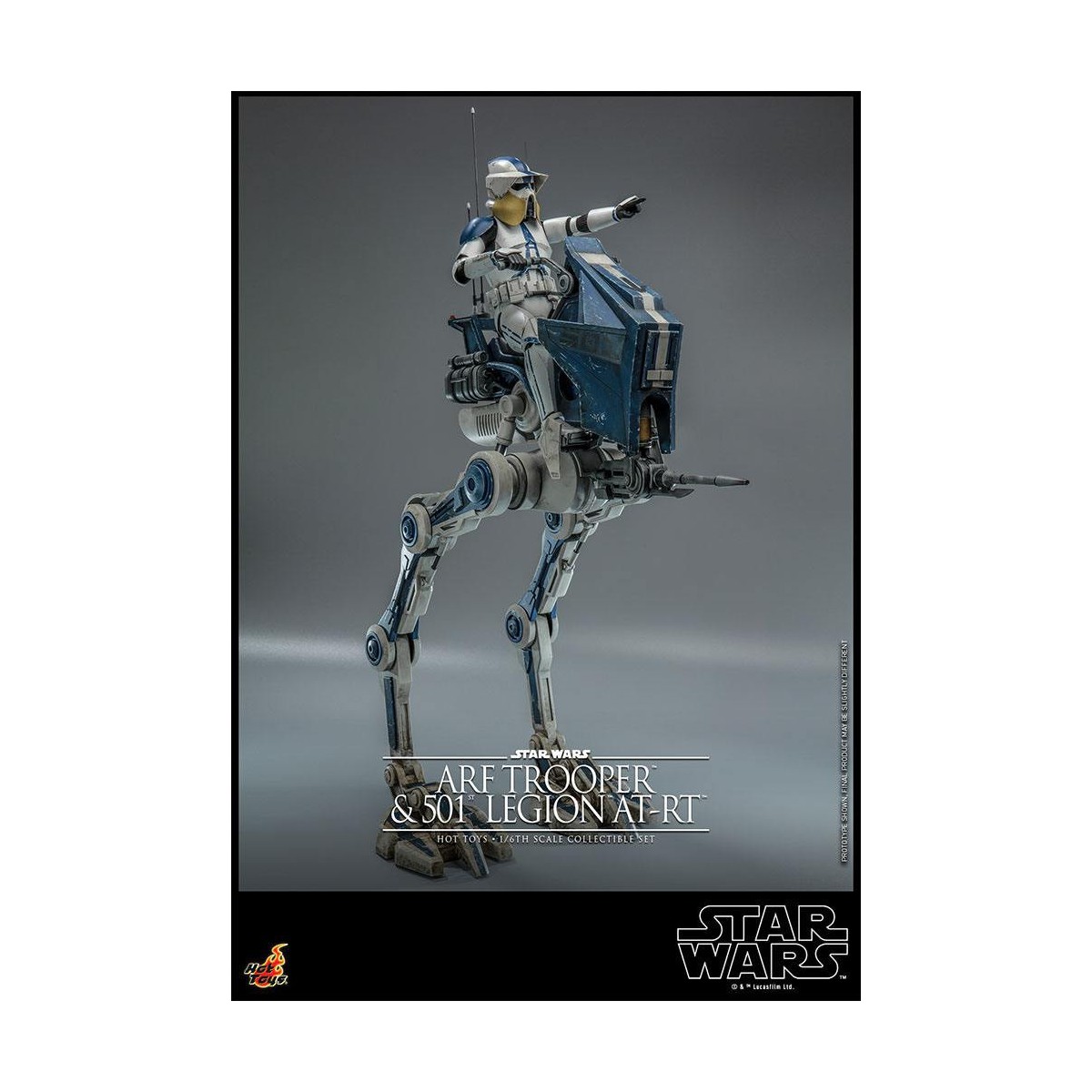 Hot Toys Star Wars - ARF Trooper e 501st Legion AT-RT - The Clone Wars 1/6
