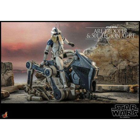 Hot Toys Star Wars - ARF Trooper e 501st Legion AT-RT - The Clone Wars 1/6