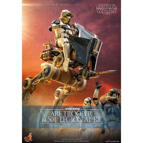 Hot Toys Star Wars - ARF Trooper e 501st Legion AT-RT - The Clone Wars 1/6