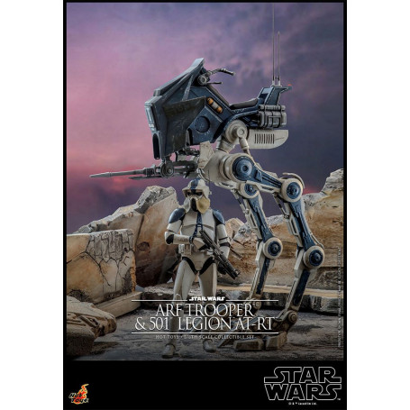 Hot Toys Star Wars - ARF Trooper e 501st Legion AT-RT - The Clone Wars 1/6