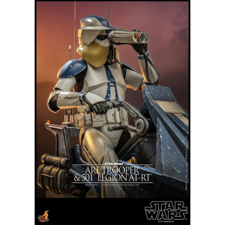 Hot Toys Star Wars - ARF Trooper e 501st Legion AT-RT - The Clone Wars 1/6