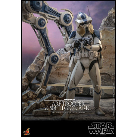 Hot Toys Star Wars - ARF Trooper e 501st Legion AT-RT - The Clone Wars 1/6