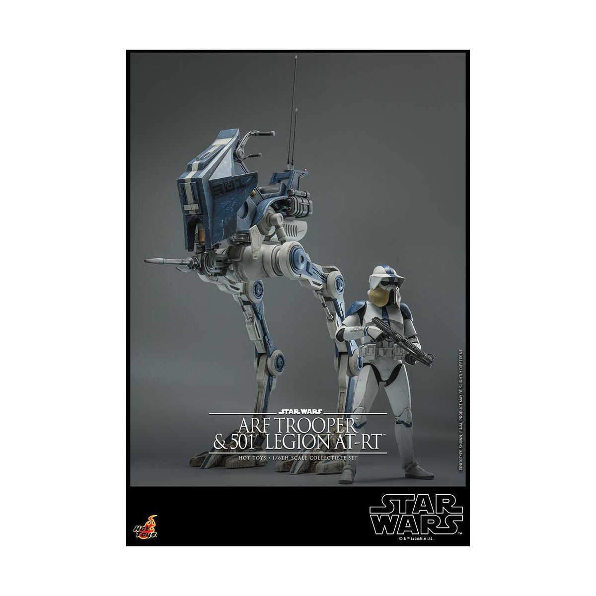 Hot Toys Star Wars - ARF Trooper e 501st Legion AT-RT - The Clone Wars 1/6