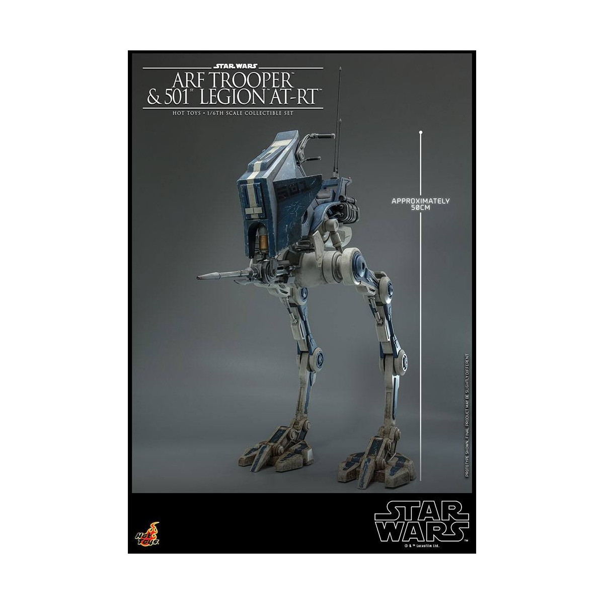 Hot Toys Star Wars - ARF Trooper e 501st Legion AT-RT - The Clone Wars 1/6