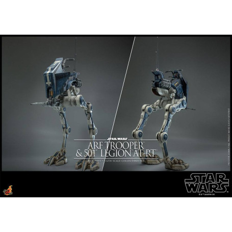 Hot Toys Star Wars - ARF Trooper e 501st Legion AT-RT - The Clone Wars 1/6