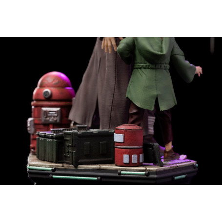 IRON STUDIOS - Obi-Wan e la giovane Leia Deluxe Art Scale 1/10 - Star Wars Obi-Wan Kenobi
