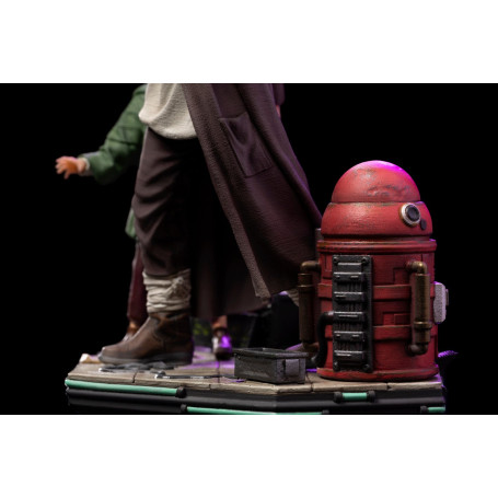 IRON STUDIOS - Obi-Wan e la giovane Leia Deluxe Art Scale 1/10 - Star Wars Obi-Wan Kenobi