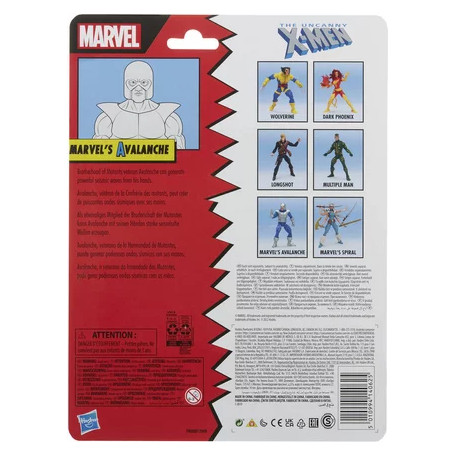 Serie Leggende Marvel - Avalanche - The Uncanny X-Men Confezione retrò