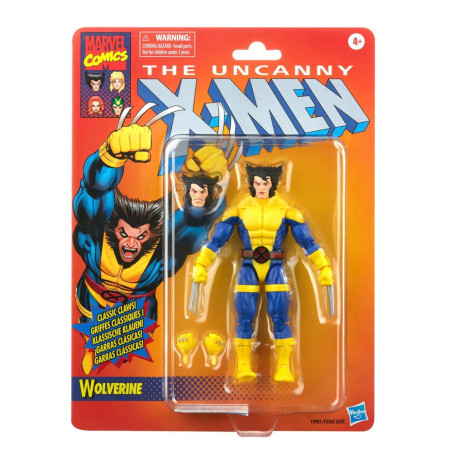 Serie Leggende Marvel - Uniforme di Wolverine Jim Lee - The Uncanny X-Men Confezione retrò