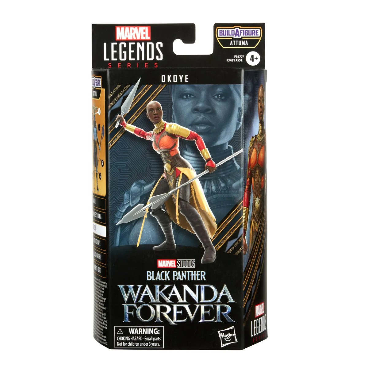 Marvel Legends - ONDA ATTUMA - Pantera Nera 2 Wakanda per sempre - set di 7 figure