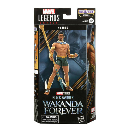 Marvel Legends - ONDA ATTUMA - Pantera Nera 2 Wakanda per sempre - set di 7 figure
