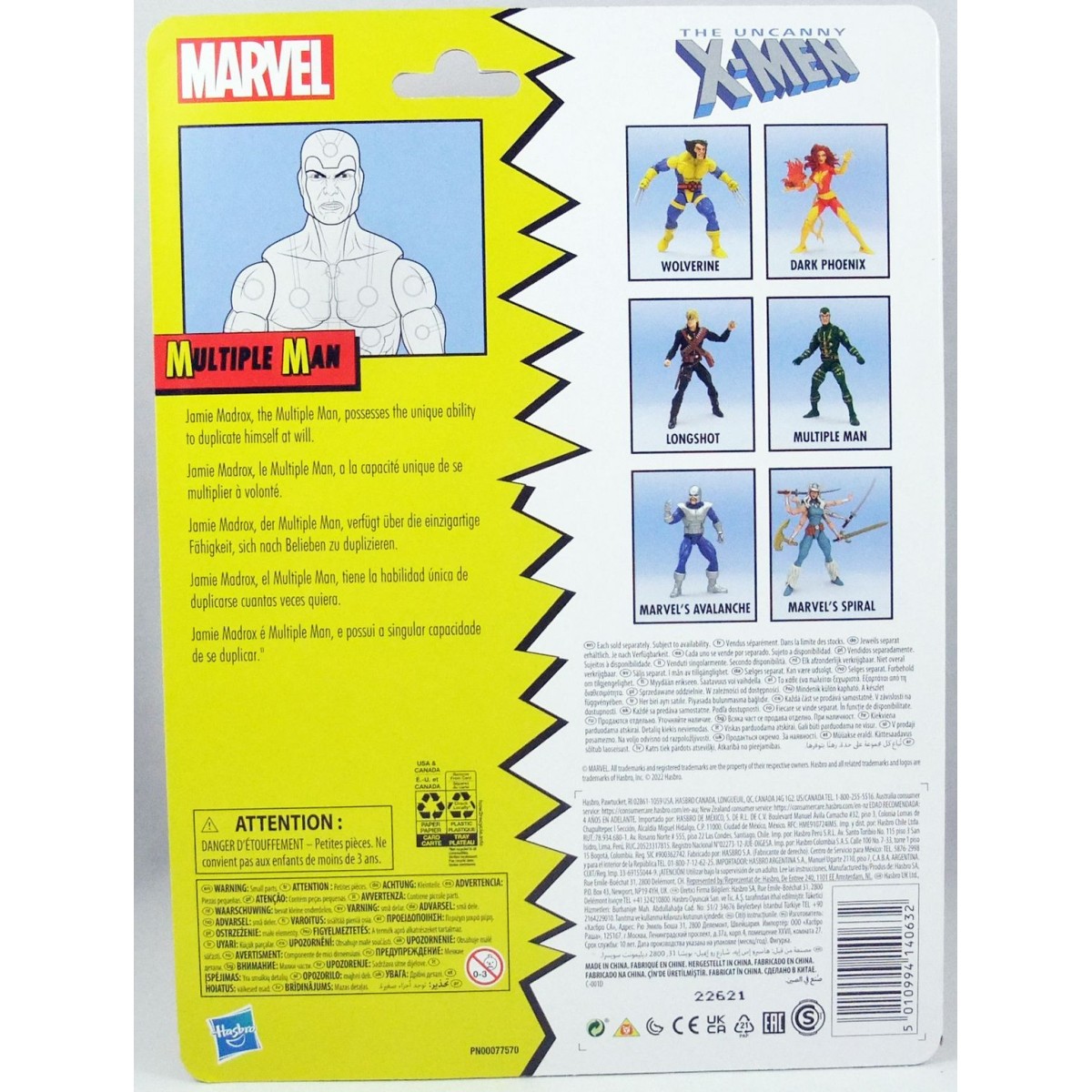 Serie Leggende Marvel - Uomo Multiplo - L'inquietante X-Men Confezione retrò