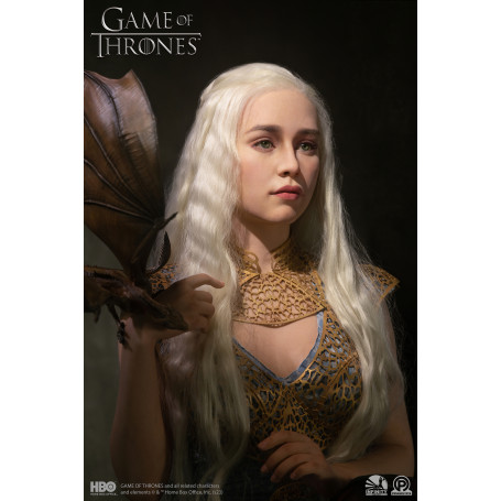 INFINITY STUDIO x PENGUIN TOYS - Busto di DAENERYS TARGARYEN 1/1 - Game Of Thrones