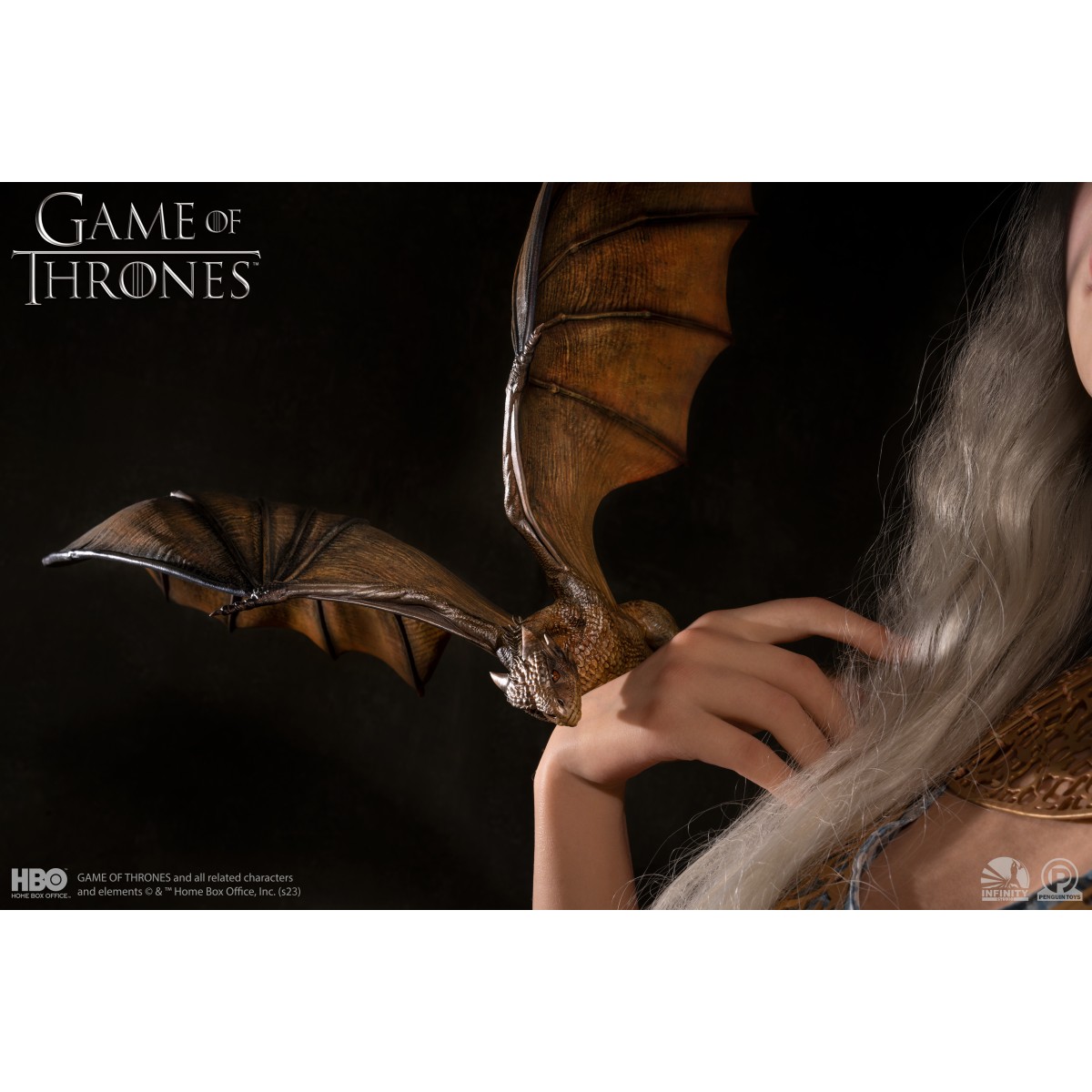 INFINITY STUDIO x PENGUIN TOYS - Busto di DAENERYS TARGARYEN 1/1 - Game Of Thrones