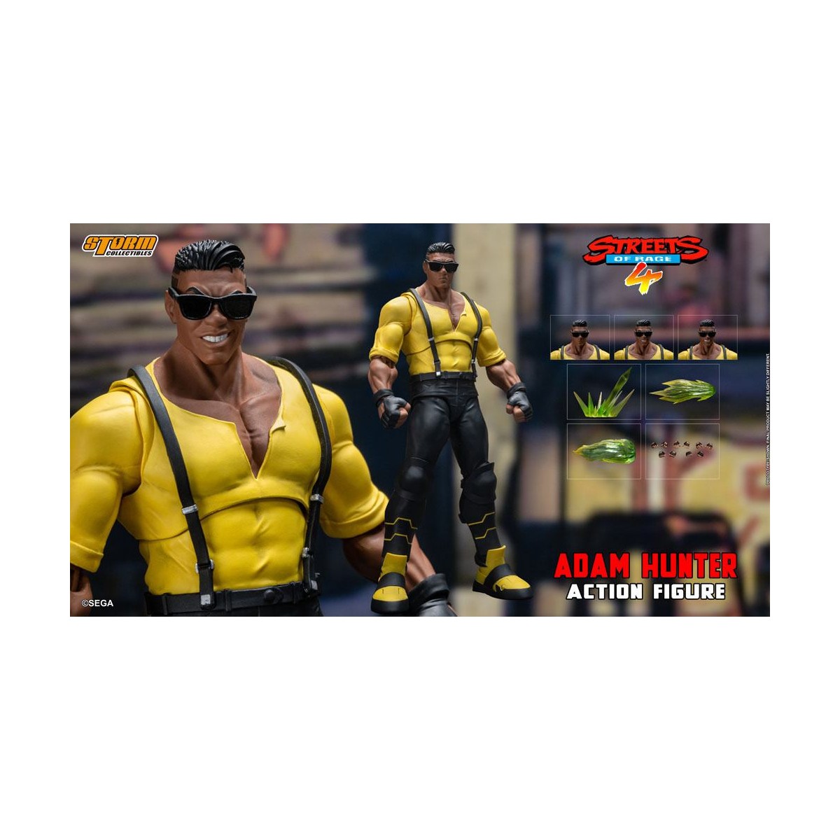 Storm Collectibles - Adam Hunter - Streets of Rage 4
