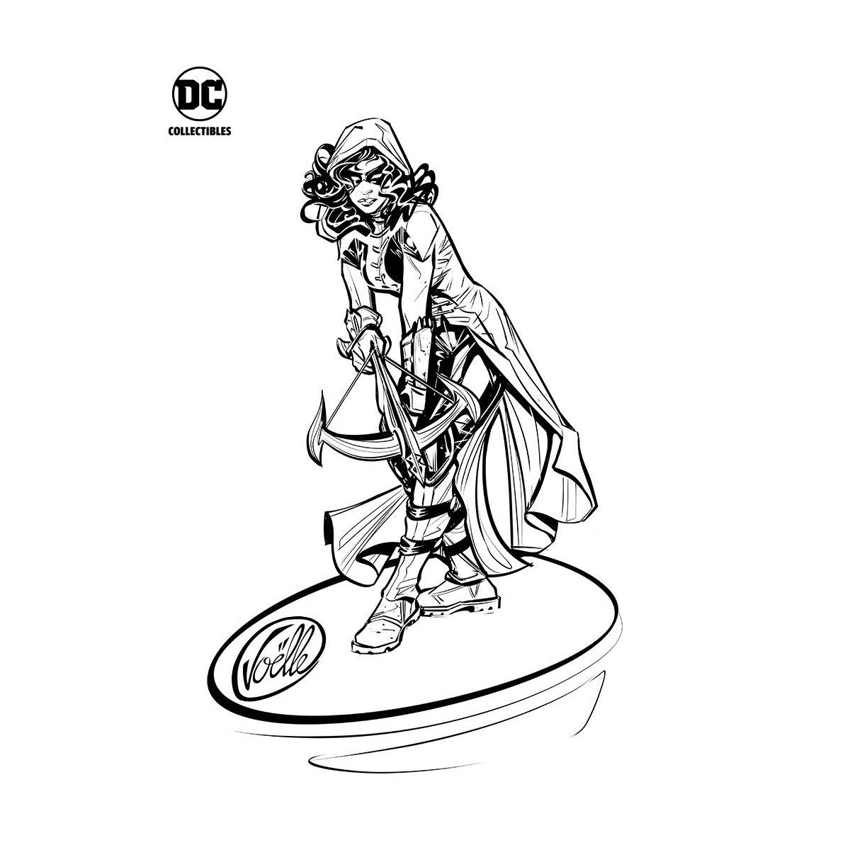 Cover Girls della DC - Huntress di Joelle Jones