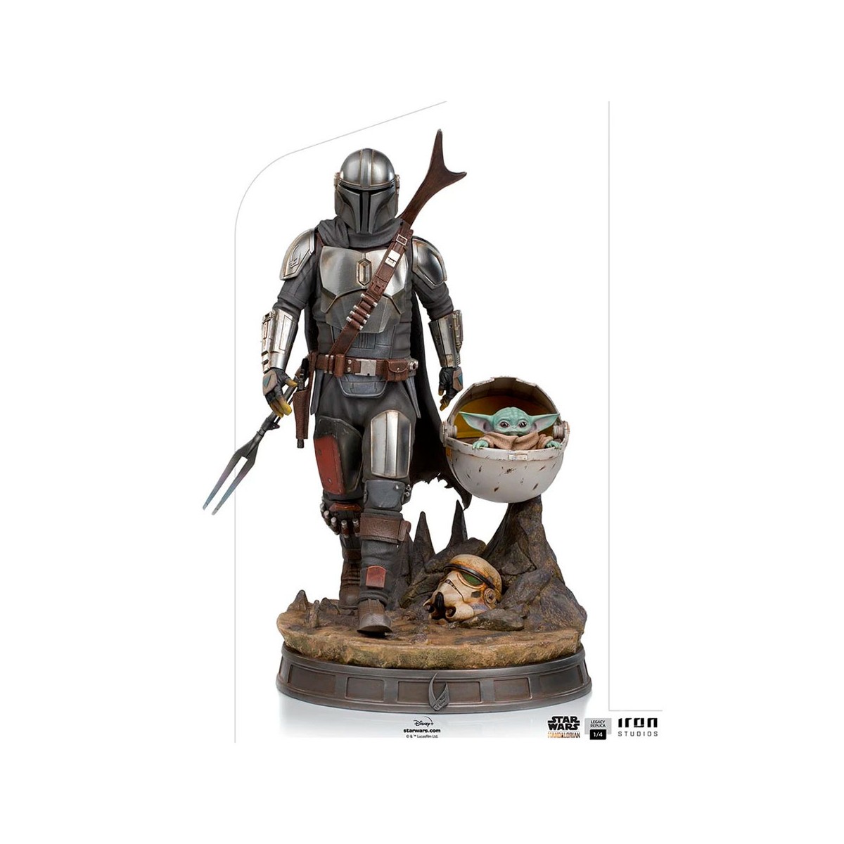 IRON STUDIOS - Darth Maul Legacy Replica 1/4 - Star Wars La minaccia fantasma