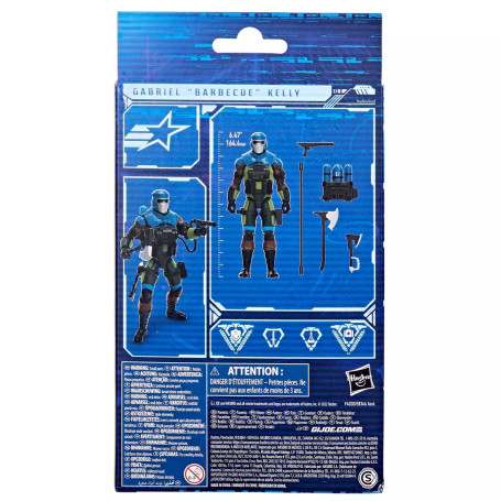 Hasbro G.I.JOE Serie Classificata - Mad Marauders Gabriel (Barbecue)