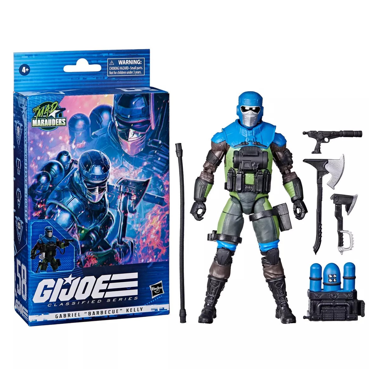 Hasbro G.I.JOE Serie Classificata - Mad Marauders Gabriel (Barbecue)