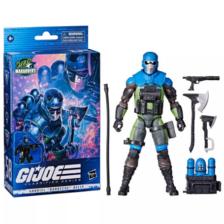 Hasbro G.I.JOE Serie Classificata - Mad Marauders Gabriel (Barbecue)