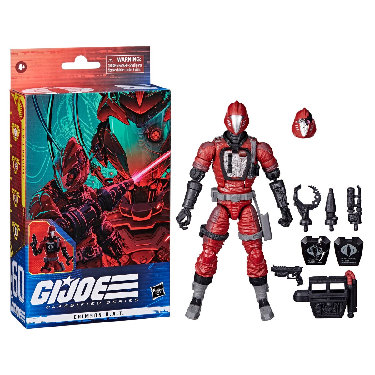 Hasbro G.I.JOE Serie Classificata - Crimson B.A.T.