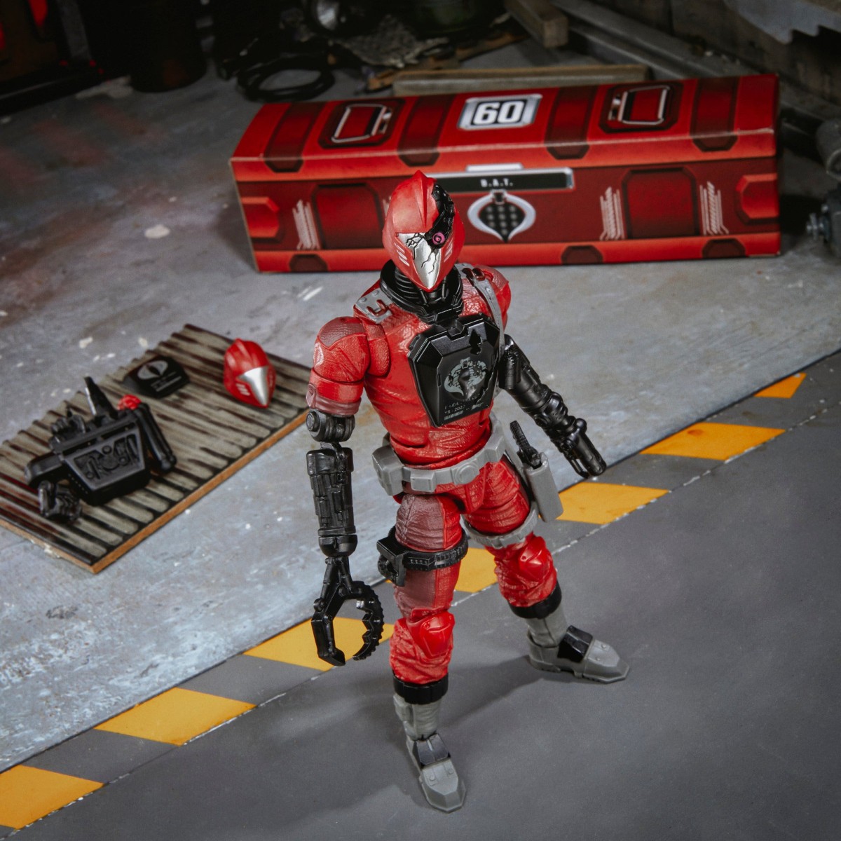 Hasbro G.I.JOE Serie Classificata - Crimson B.A.T.