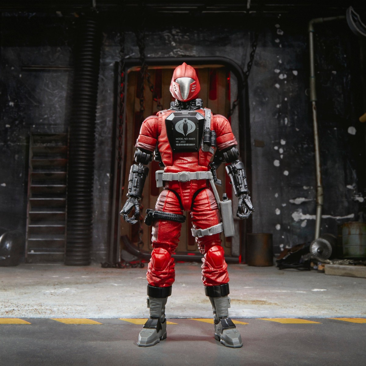 Hasbro G.I.JOE Serie Classificata - Crimson B.A.T.