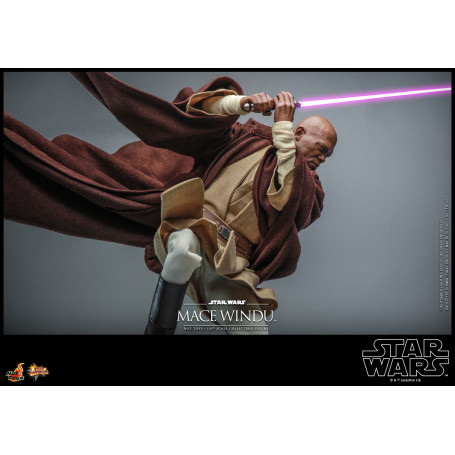 Hot toys - Star Wars Attack of the Clones - Mace Windu 1/6