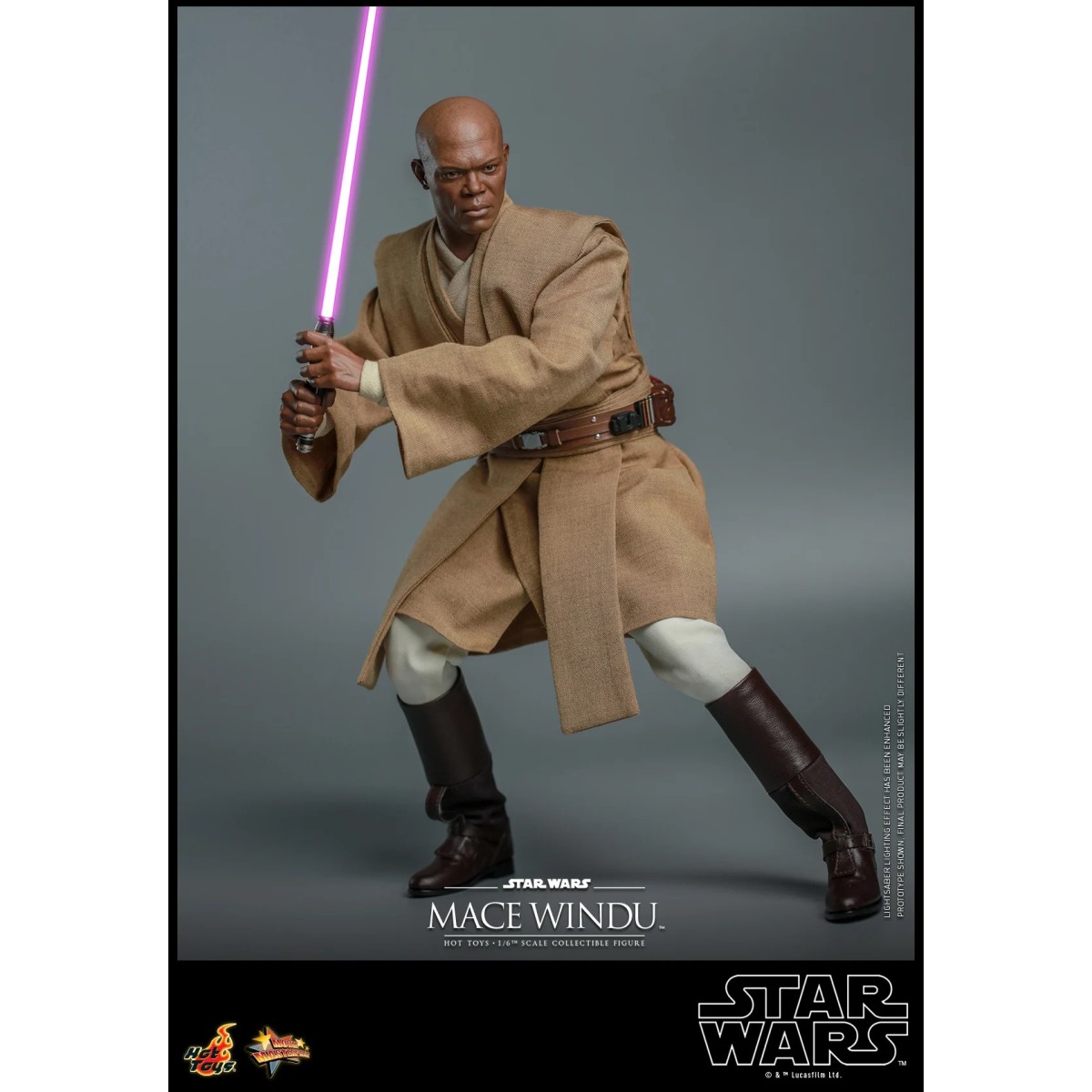 Hot toys - Star Wars Attack of the Clones - Mace Windu 1/6