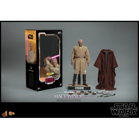 Hot toys - Star Wars Attack of the Clones - Mace Windu 1/6