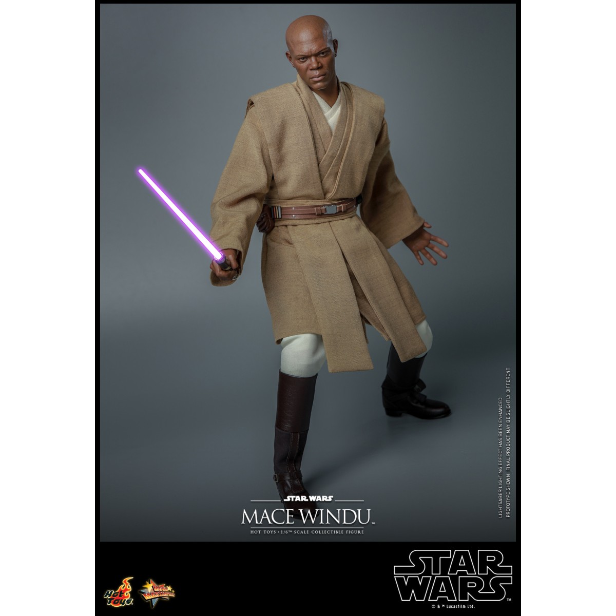 Hot toys - Star Wars Attack of the Clones - Mace Windu 1/6