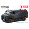 GreenLight - L'A-Team - L'Agence Tous Risques - Furgone GMC Vendura del 1983 Versione con fori di proiettile - 1/18