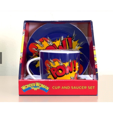 Wonder Woman - Tasse et sous-tasse set