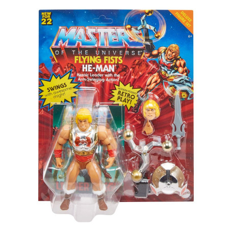 Masters of the Universe ORIGINS - Deluxe Pugni Volanti He-Man