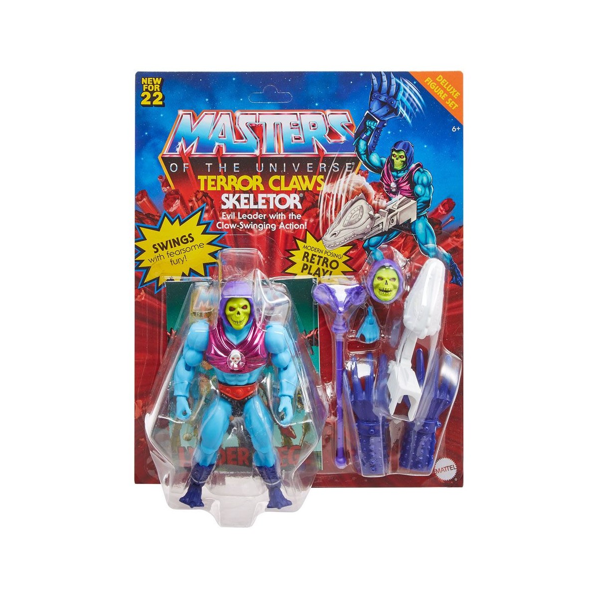 Masters of the Universe ORIGINS - Artigli del terrore deluxe SKeletor