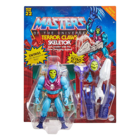 Masters of the Universe ORIGINS - Artigli del terrore deluxe SKeletor