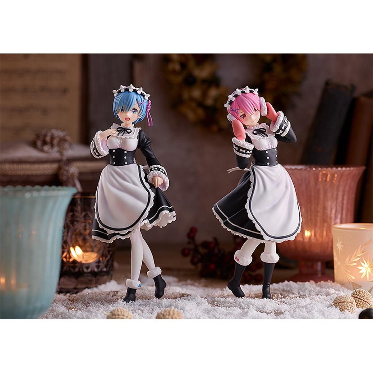 GoodSmile - RE:ZERO INIZIARE LA VITA IN UN ALTRO MONDO - RAM ICE SEASON VER. - Sfilata pop-up