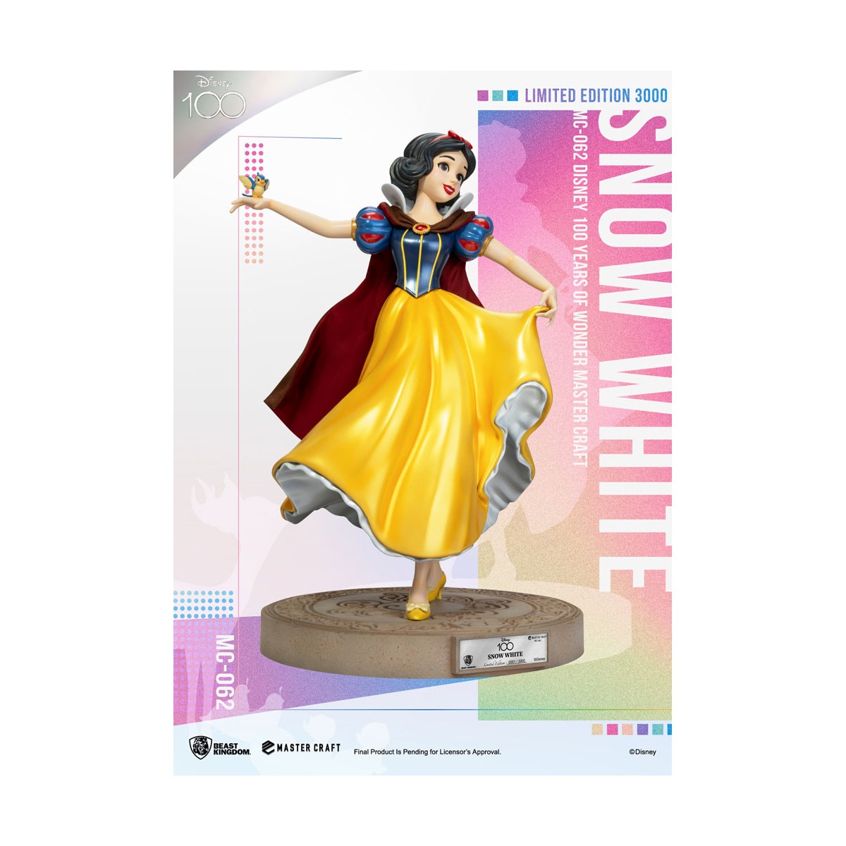 Disney Beast Kingdom - Master Craft Biancaneve - Disney 100th