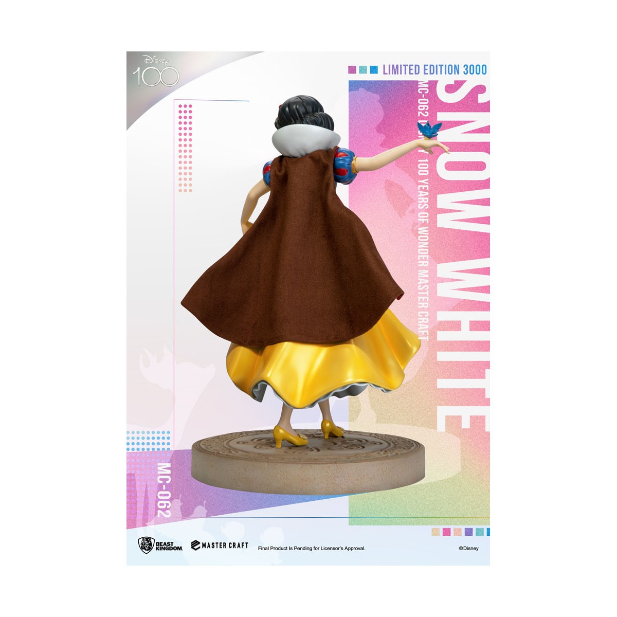 Disney Beast Kingdom - Master Craft Biancaneve - Disney 100th