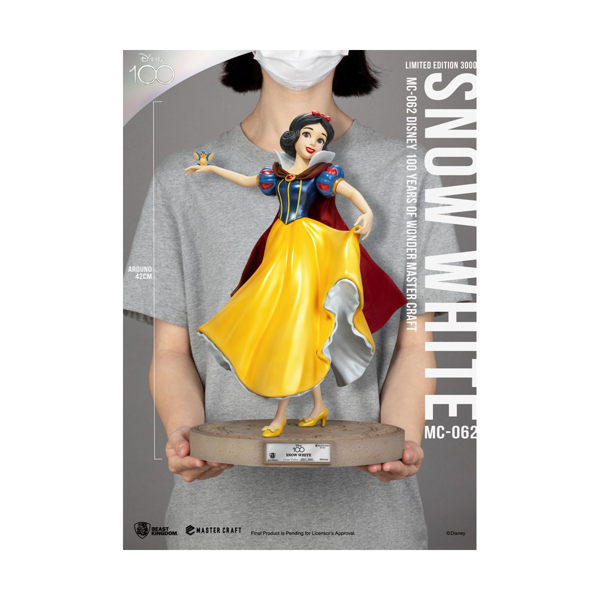Disney Beast Kingdom - Master Craft Biancaneve - Disney 100th