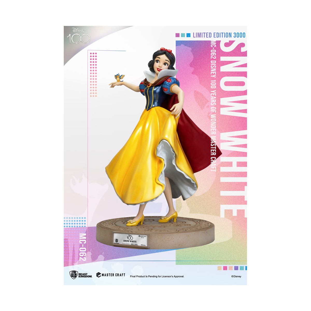 Disney Beast Kingdom - Master Craft Biancaneve - Disney 100th