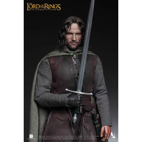 Queen Studios - Il Signore degli Anelli - Aragorn Edizione Premium (capelli radicati) 1/6 INART