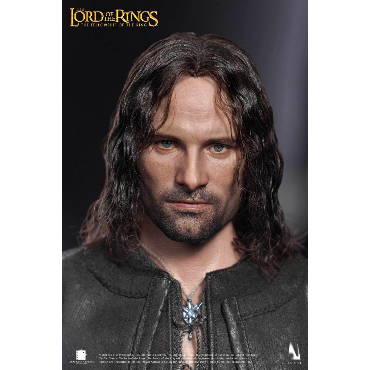Queen Studios - Il Signore degli Anelli - Aragorn Edizione Premium (capelli radicati) 1/6 INART