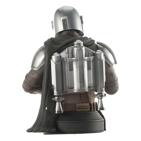 Gentle Giant - busto 1/6 del Mandaloriano con Grogu - Star Wars: Il Mandaloriano