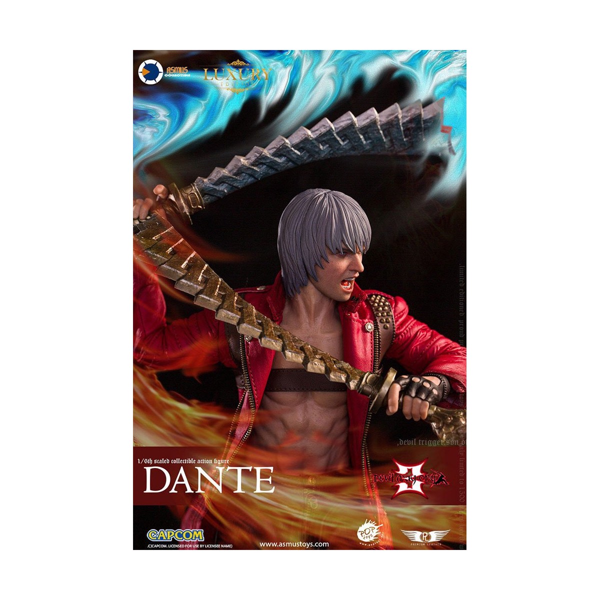 Asmus Toys - DANTE LUXURY EDITION 1/6 - Devil May Cry 3